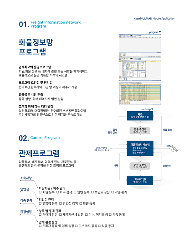 화물맨 브로슈어